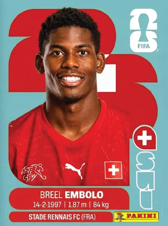 SUI17 Breel Embolo