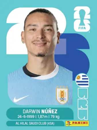 URU17 Darwin Núñez