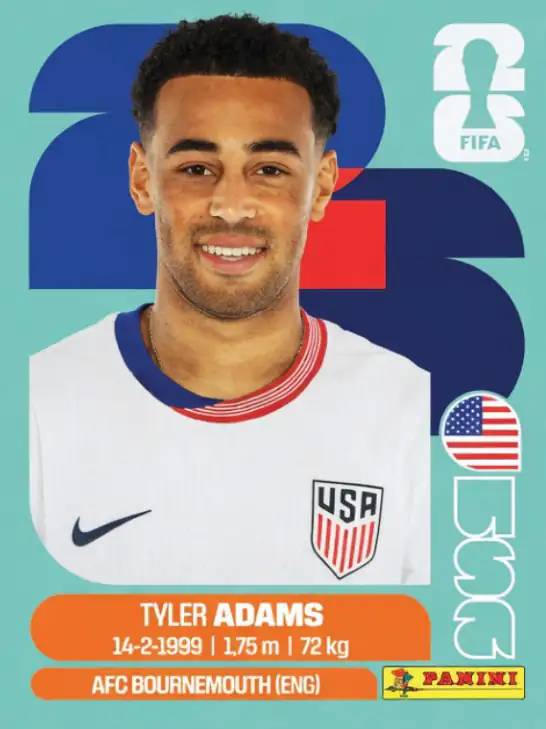 USA8 Tyler Adams