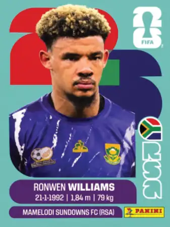 RSA2 Ronwen Williams