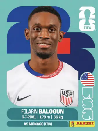 USA20 Folarin Balogun