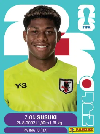 JPN2 Zion Suzuki