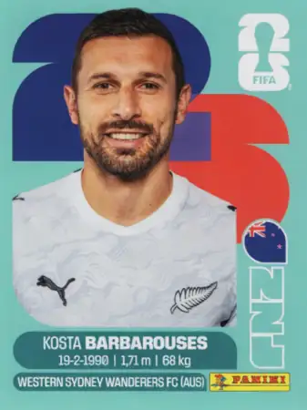 NZL20 Kosta Barbarouses