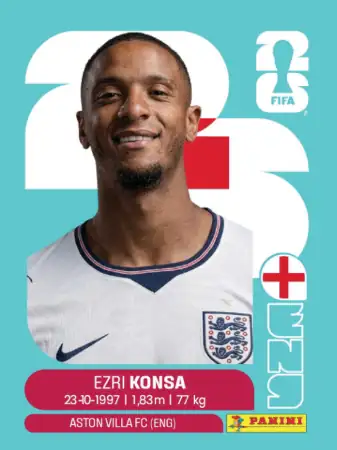 ENG5 Ezri Konsa
