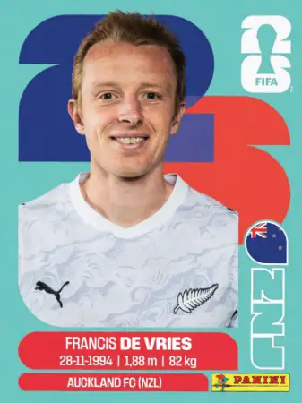 NZL8 Francis de Vries