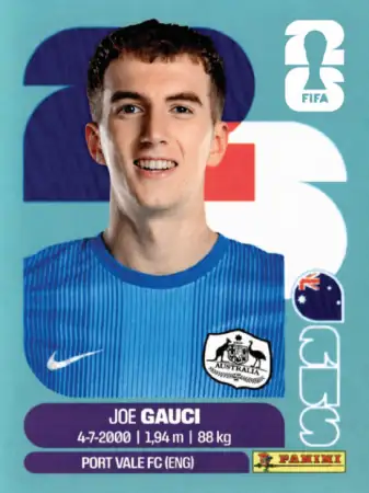 AUS3 Joe Gauci